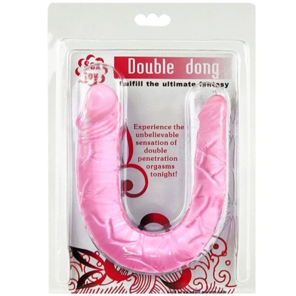 BAILE - DOUBLE DONG DOUBLE PINK DILDO 5